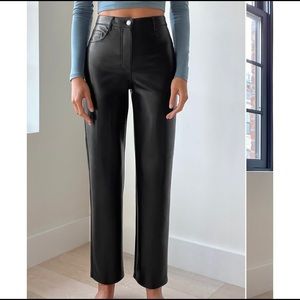 Aritizia Melina Leather Pants